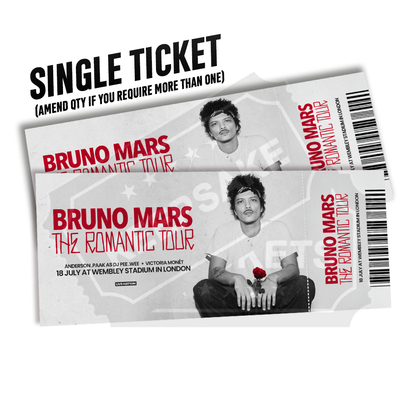 Bruno Mars - The Romantic Tour 2026