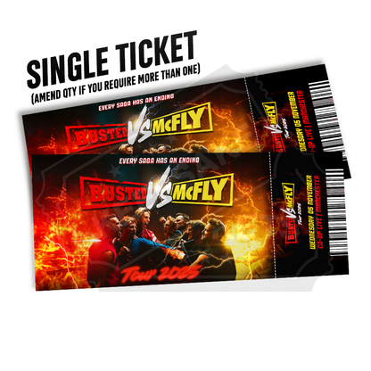 Busted Vs McFly - UK Tour 2025