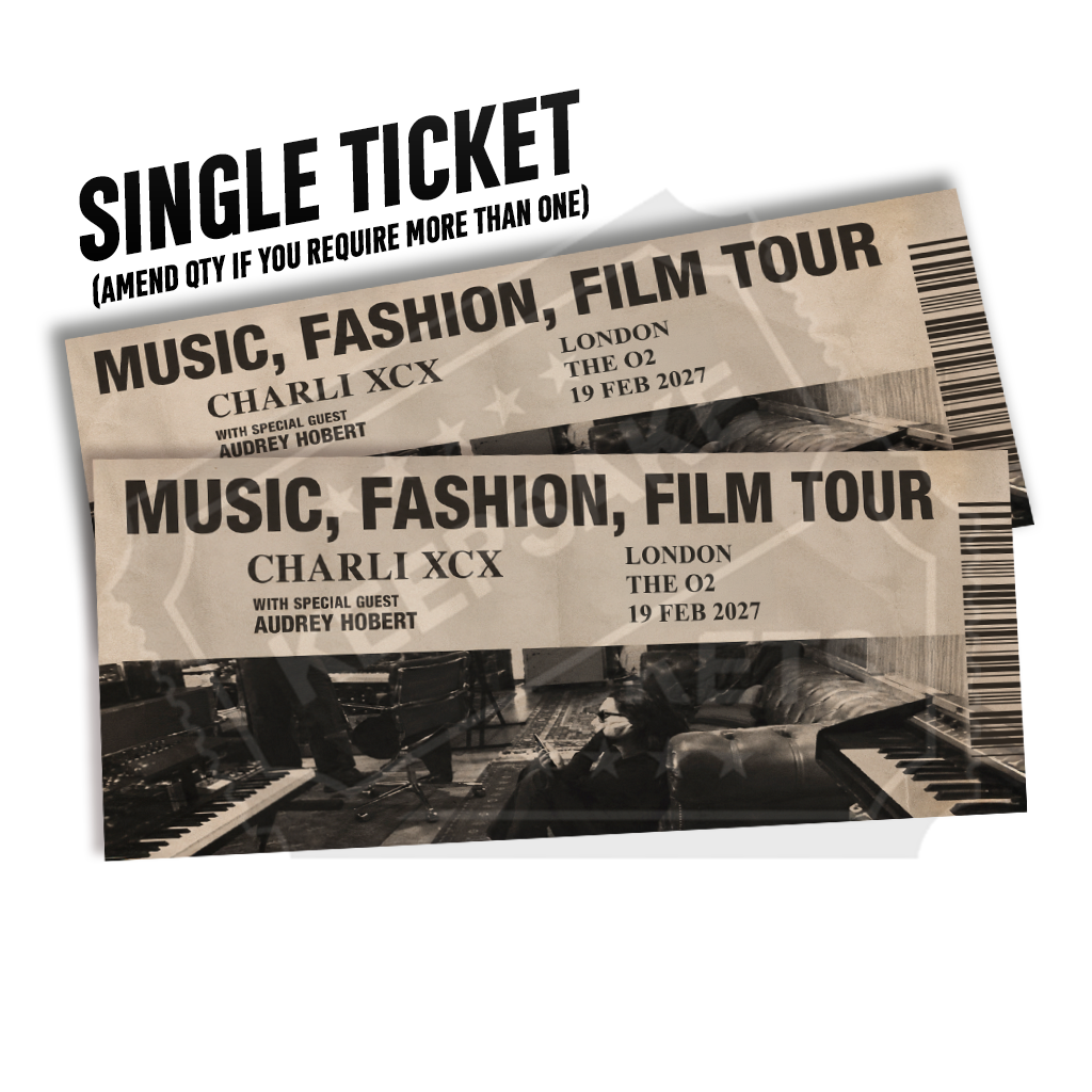 Charli XCX - Music, Fashion, Film Tour