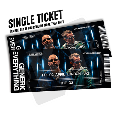 Chase & Status - Live World Tour 2027