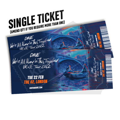 Dave - We're All In This Together Tour 2022