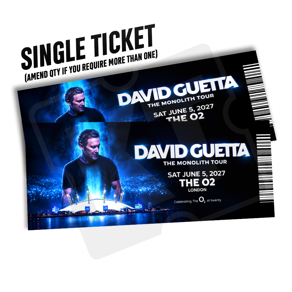 David Guetta - The Monolith Tour 2027