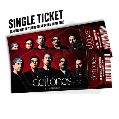 Deftones - UK Tour 2026