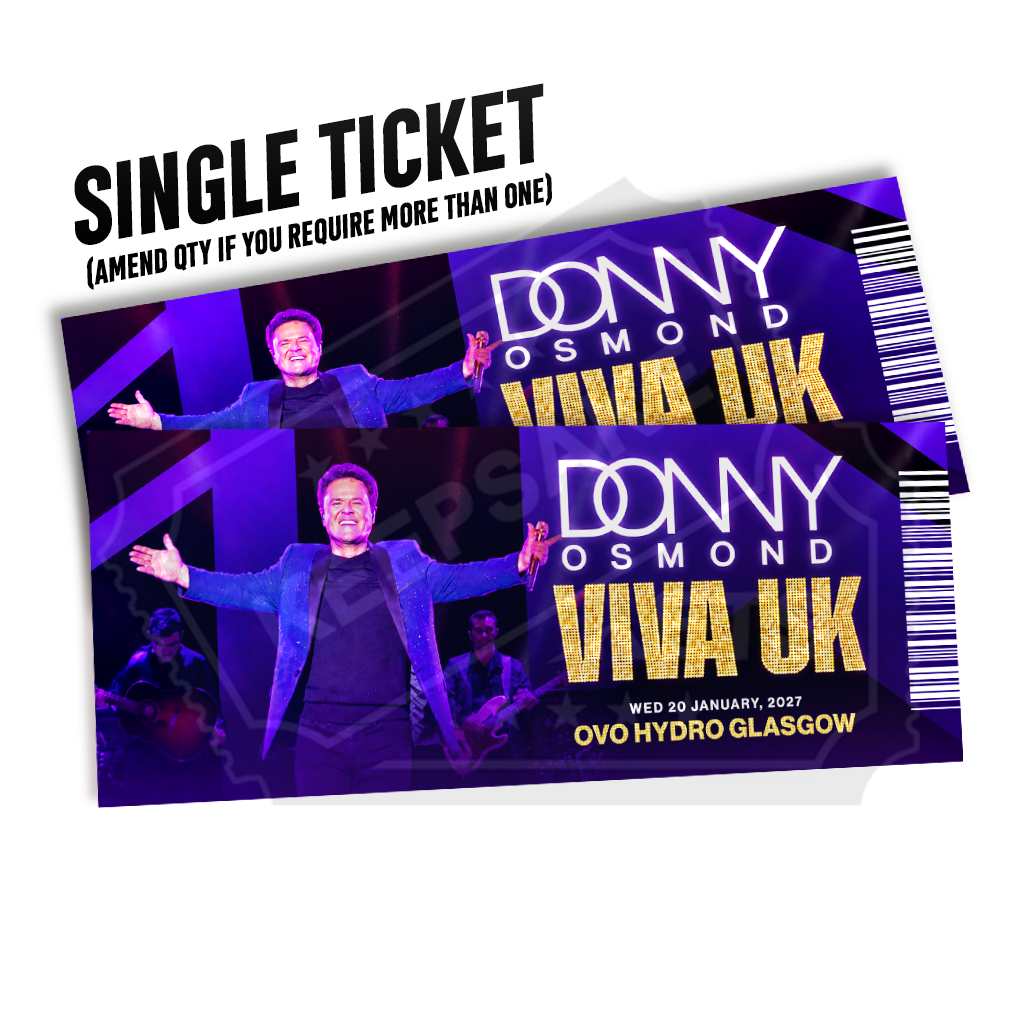 Donny Osmond - Viva UK Tour 2027