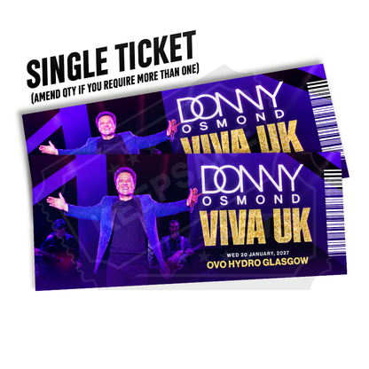 Donny Osmond - Viva UK Tour 2027