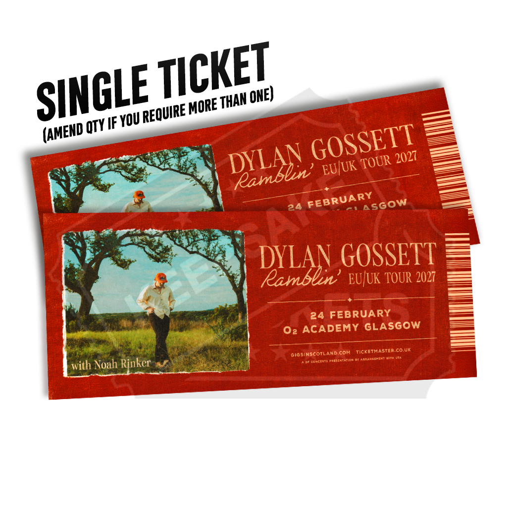Dylan Gossett - Ramblin' Tour