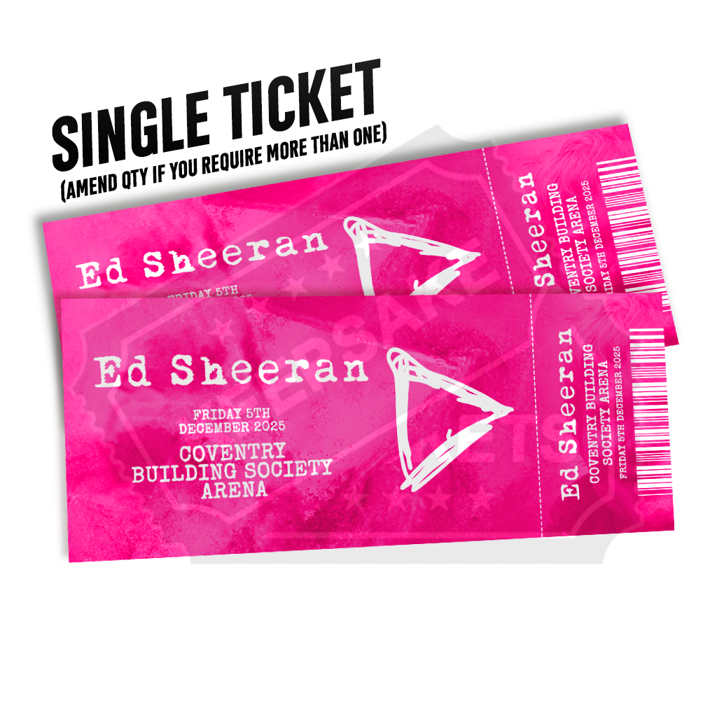 Ed Sheeran - UK Tour 2025