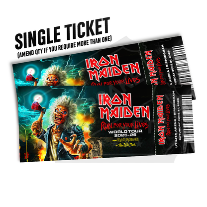 Iron Maiden - Run For Your Lives 2025