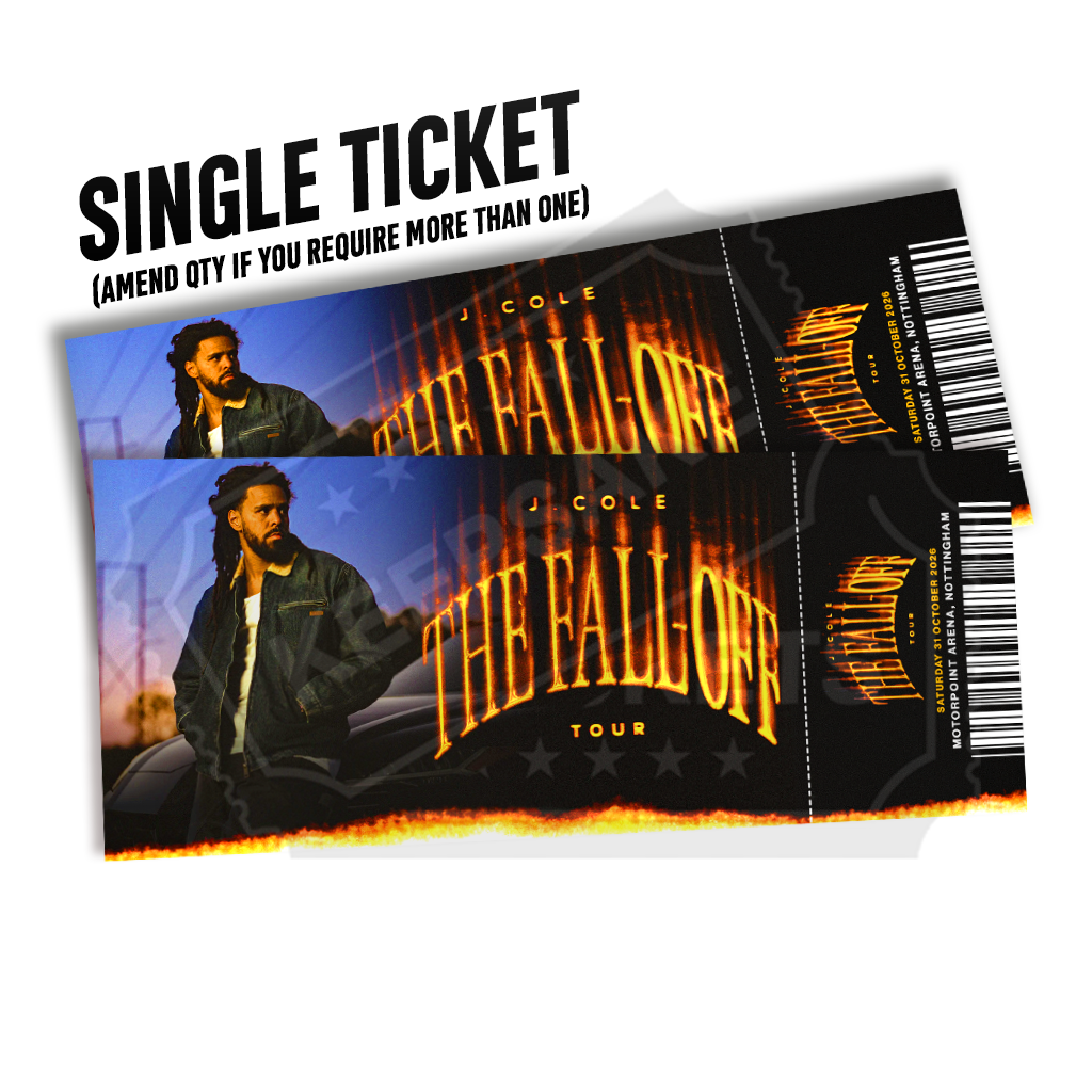 J Cole - The Fall Off Tour 2026
