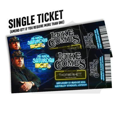 Luke Combs - My Kinda Saturday Night