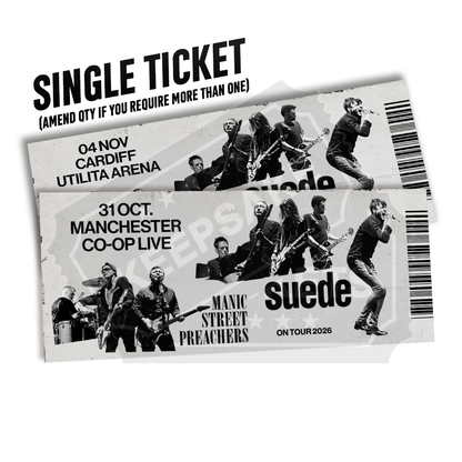 Manic Street Preachers and Suede - UK Tour 2026