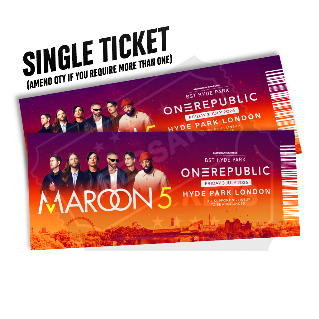 Maroon 5 - BST Hyde Park 2026