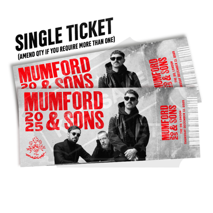 Mumford And Sons - UK Tour 2025