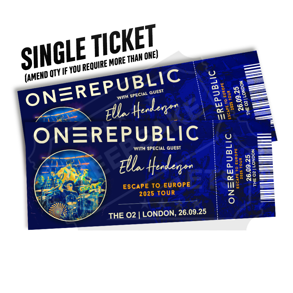 OneRepublic - Escape To Europe 2025