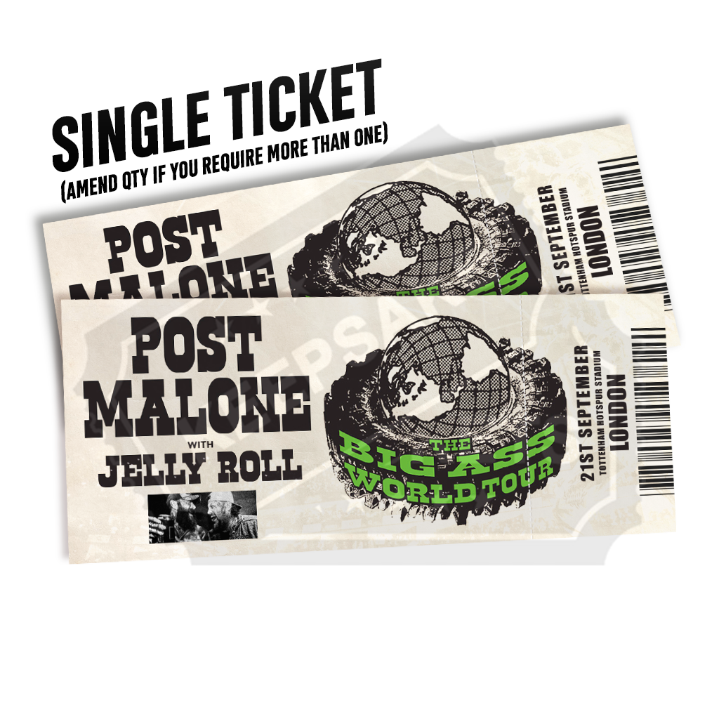 Post Malone - The Big Ass World Tour