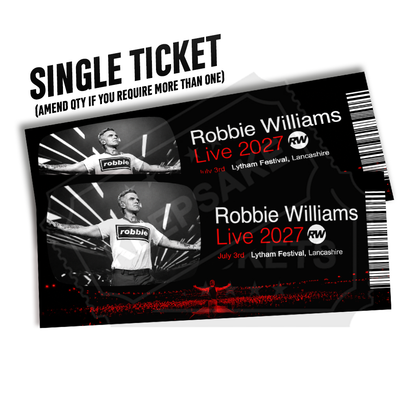 Robbie Williams - Live 2027