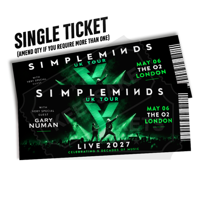 Simple Minds - V Tour Live 2027