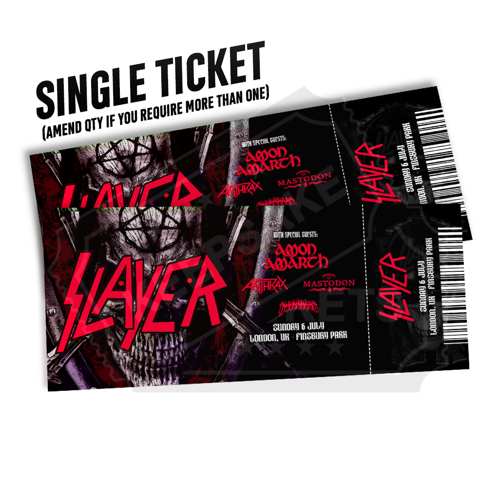 Slayer - UK Tour 2025