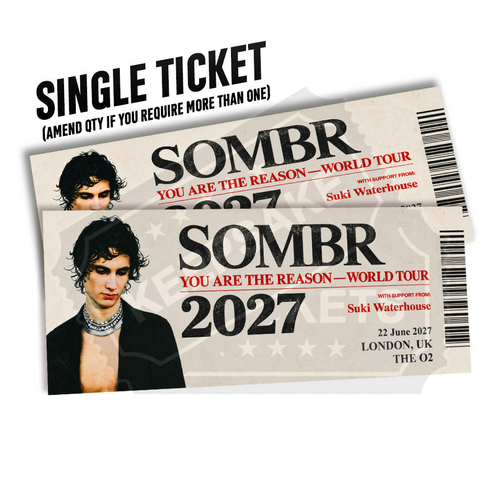 Sombr - You Are The Reason Tour 2027