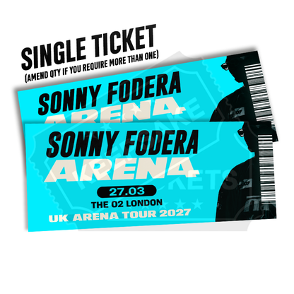 Sonny Fodera - AREN4 Tour 2027