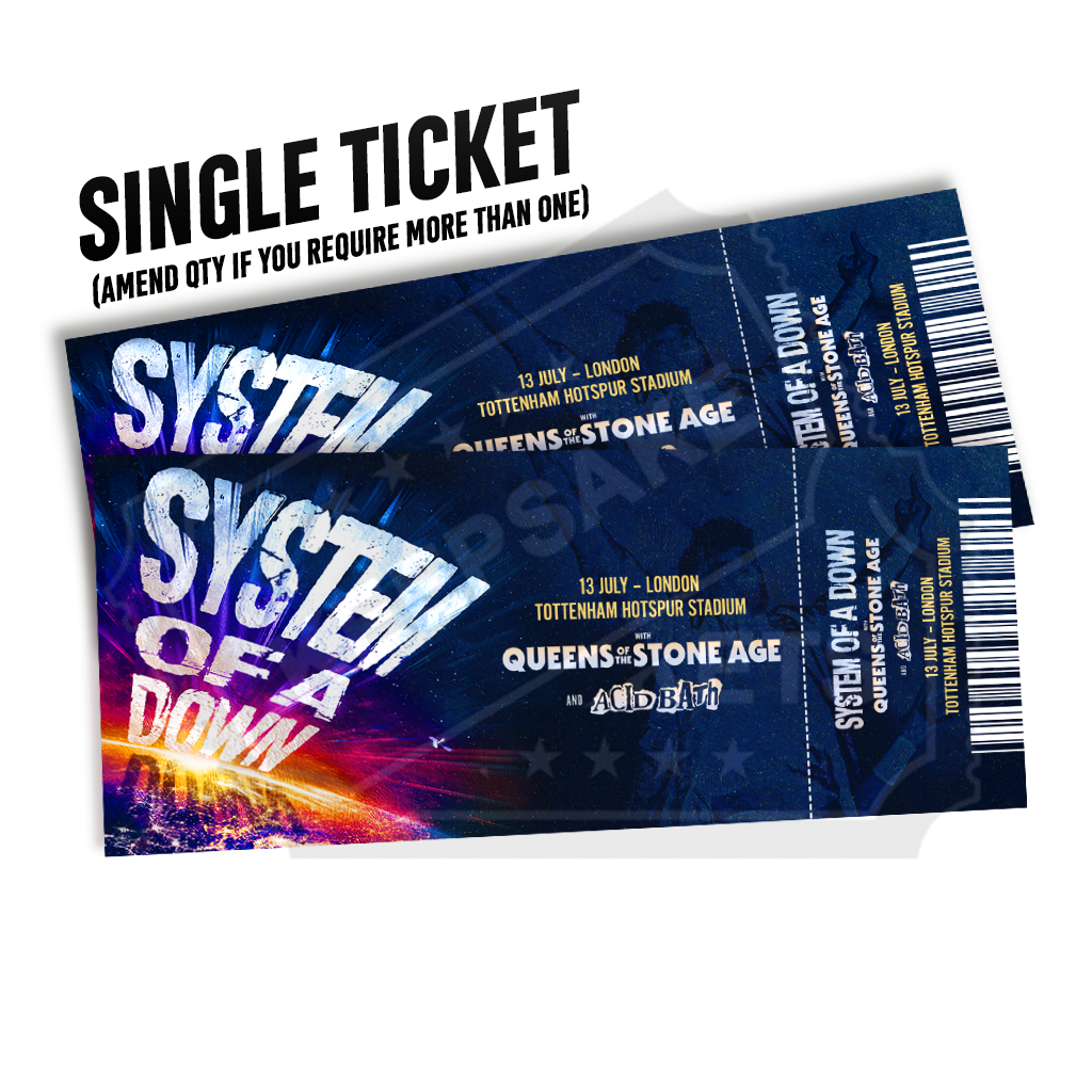 System Of A Down - UK Tour 2026